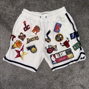 Pro Standard NBA Logo All Over Men’s Shorts